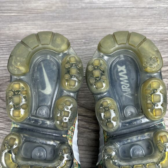 Nike Air Vapormax Flyknit Dark Grey Reflective‎ Silver Women’s Size 8 849557-019 - Picture 7 of 14